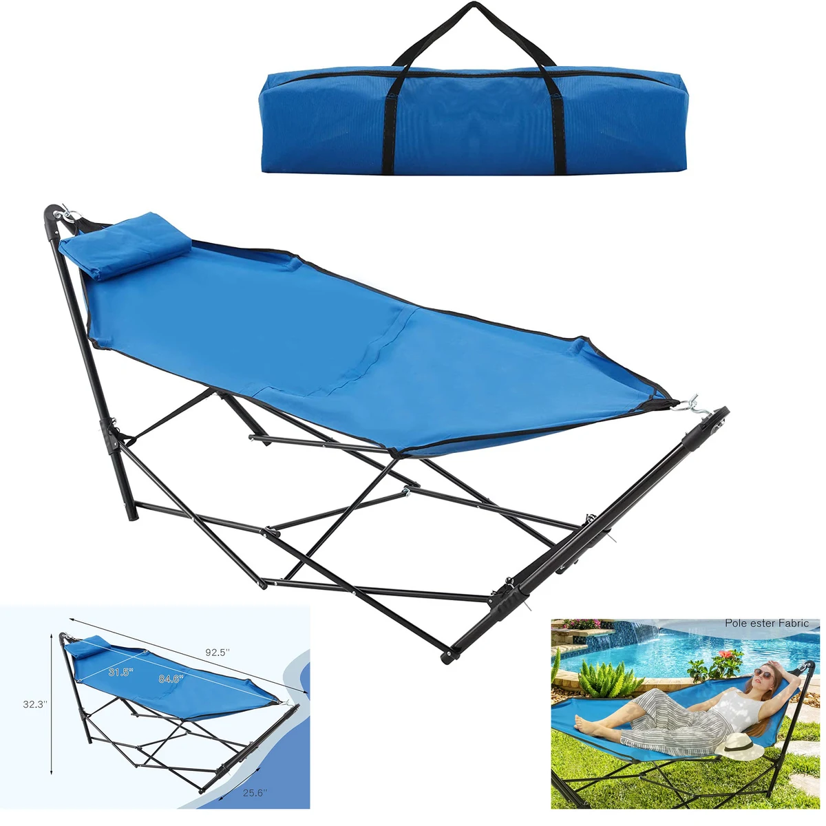 Portable Folding Hammock 1