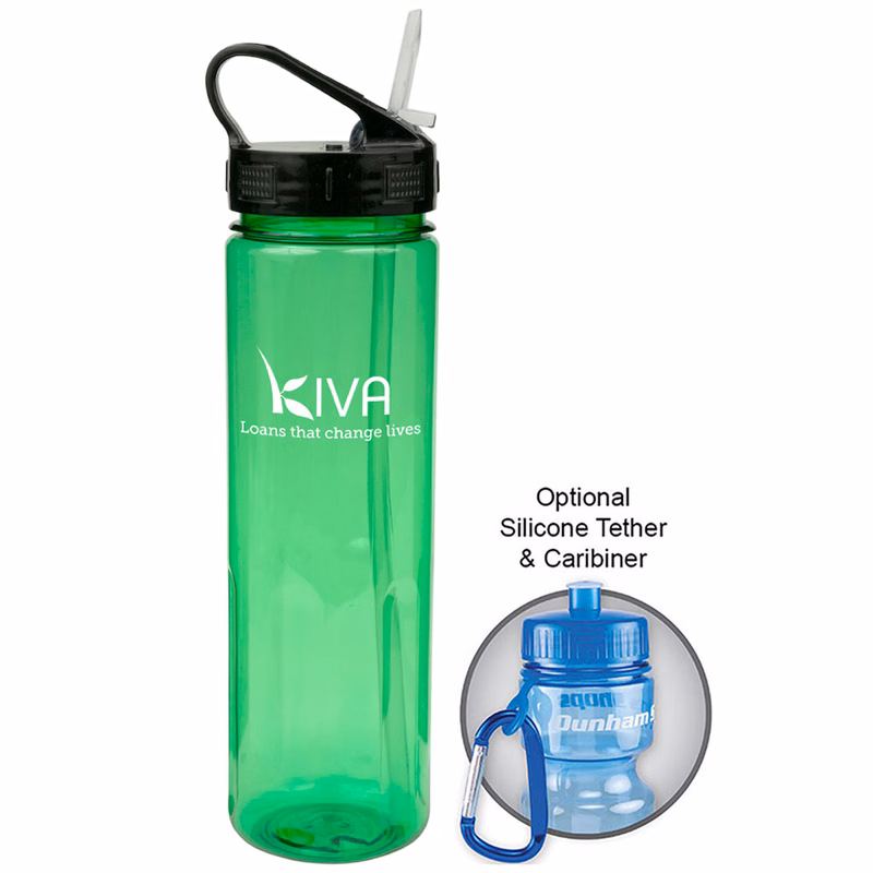 24 Oz. Prestige Bottle with Sport Sip Lid & Straw