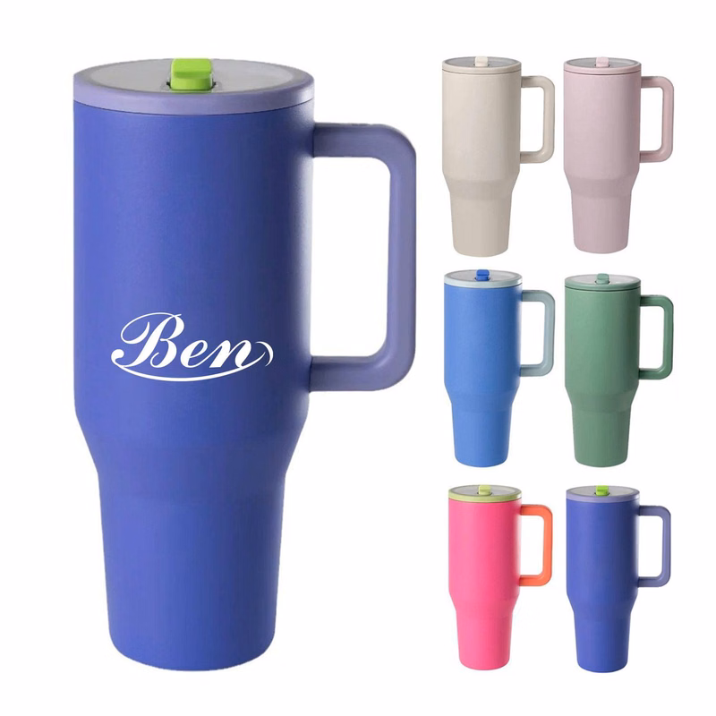 40oz Foldable Straw Lid Car Cup