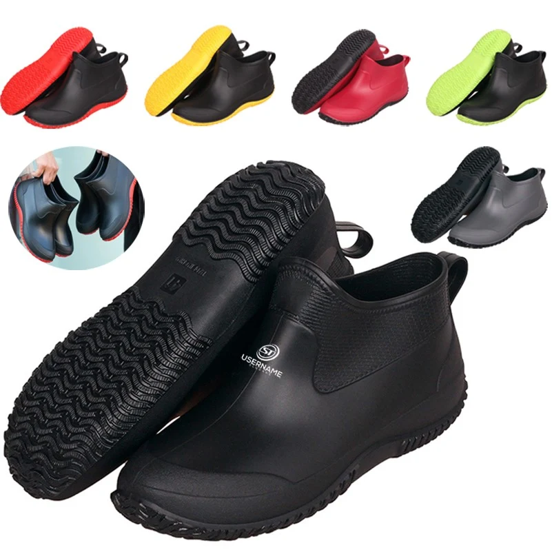 Waterproof Rubber Garden Boots for Men 1