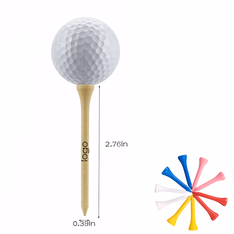 Eco-Friendly Bamboo Golf Ball Tees