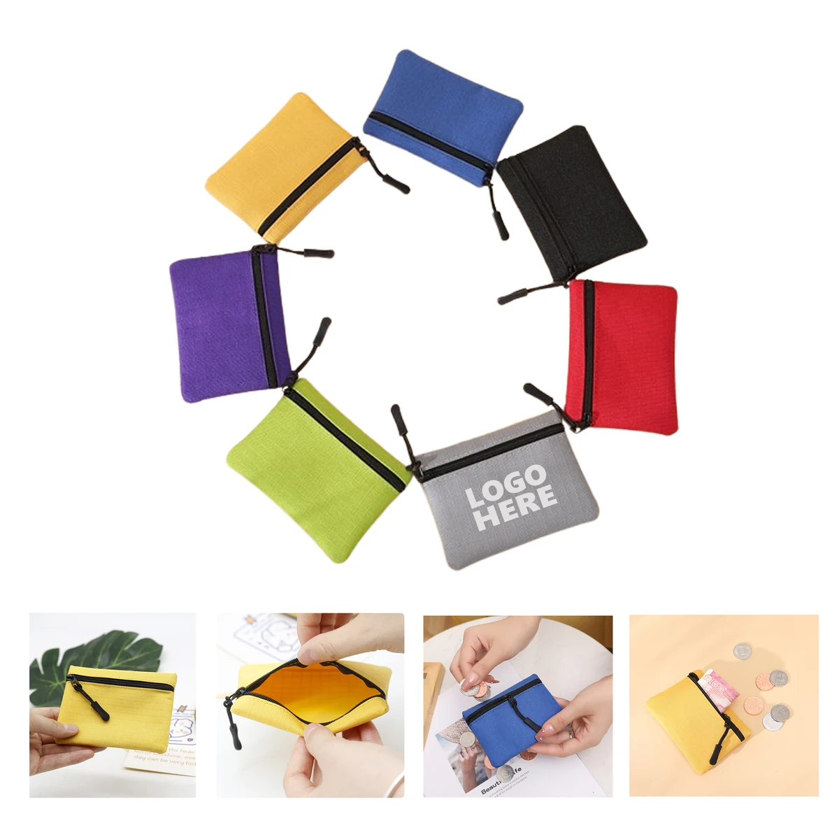 Coin Pouch with Zipper for Women 1