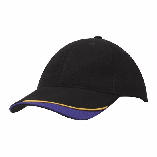 Brushed Heavy Cotton with Indented Peak