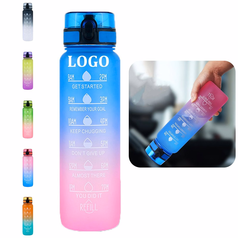 32oz Colorful Water Bottle