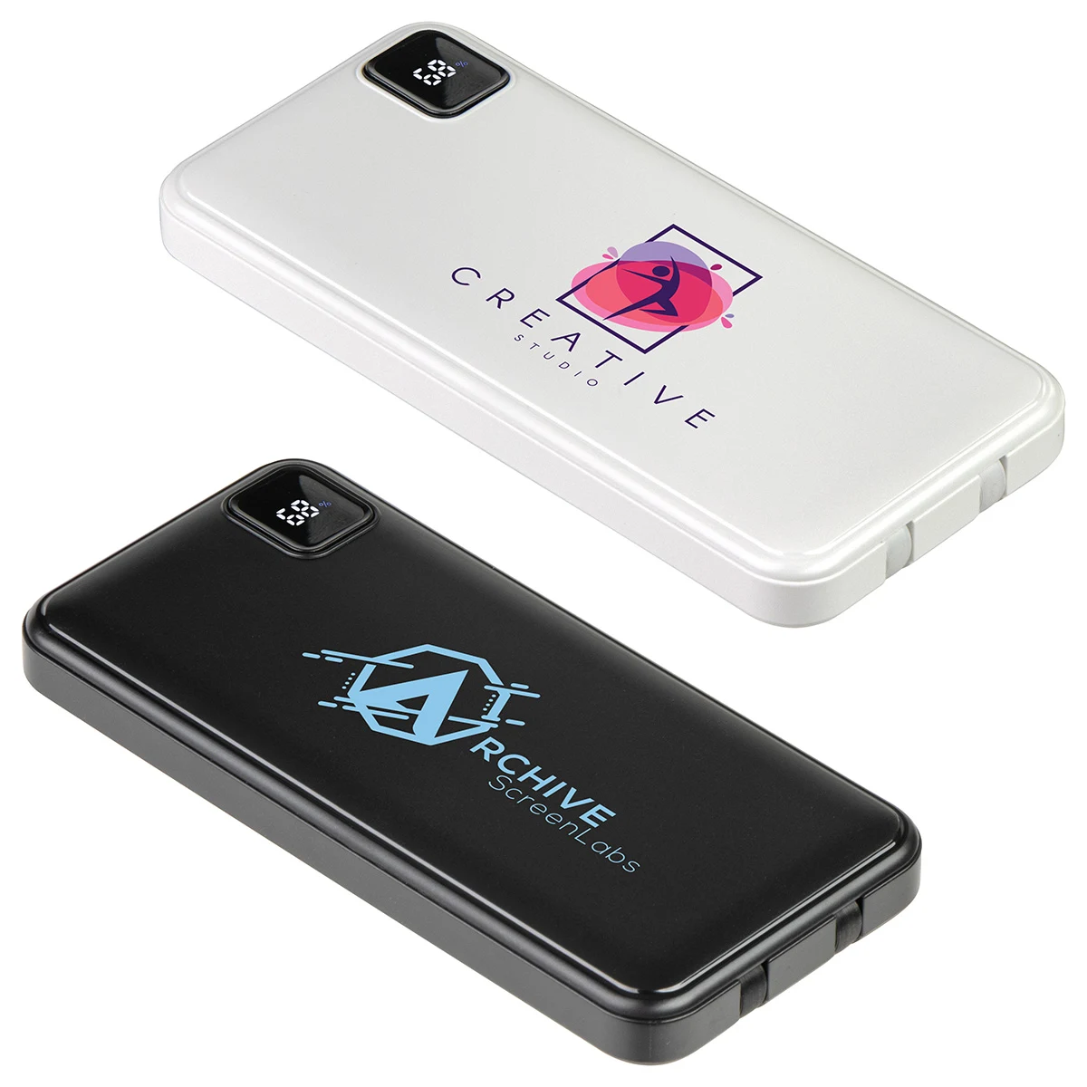 Marquis 10000mAh 20W PD Power Bank with Built-In Cables 1