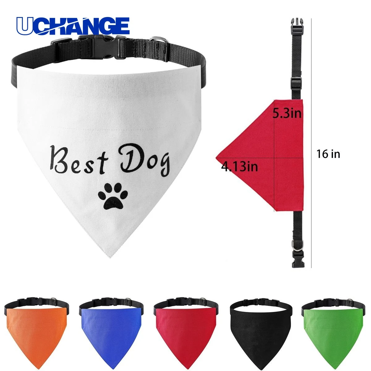 Pet Scarf Saliva Towel Bandana for Grooming 1