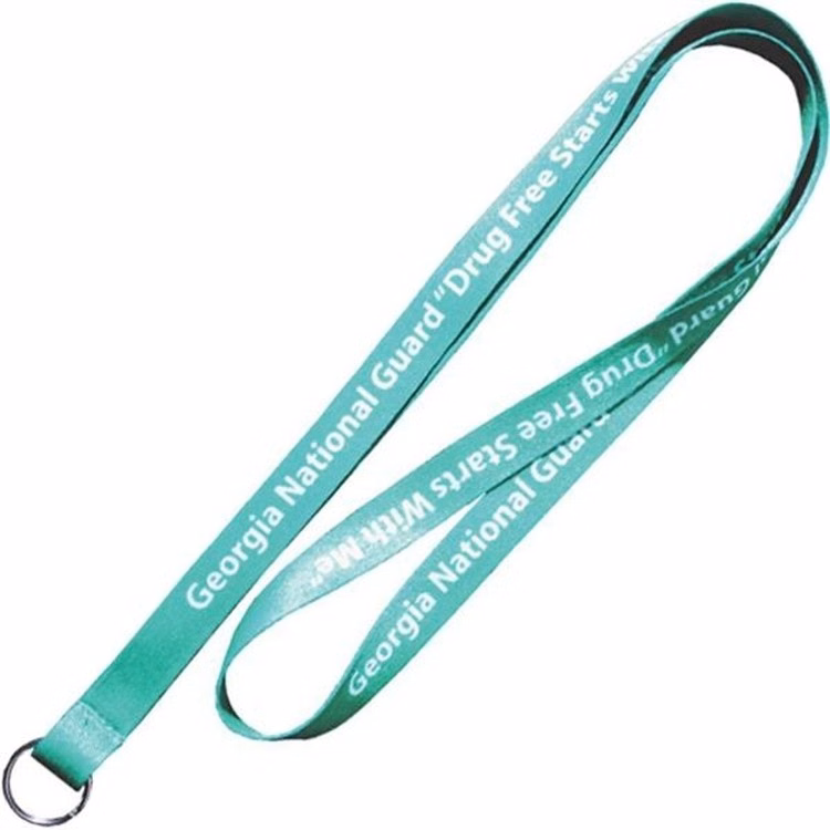 Polyester Dye Sublimated Lanyard with Split Ring - 36"x3/8"