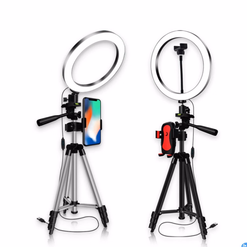 10-Inch LED  Selfie Ring Light With Tripod Stand