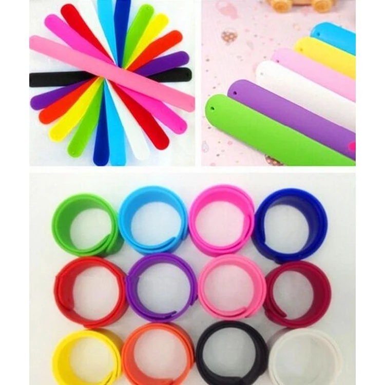 PVC Reflective Slap Bracelet 1