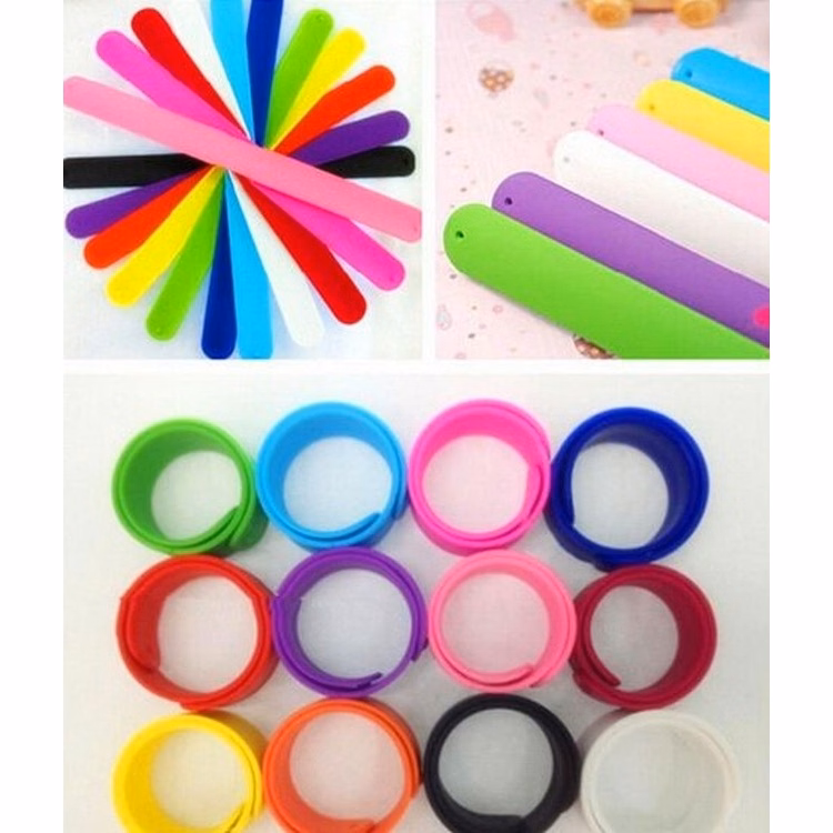 PVC Reflective Slap Bracelet