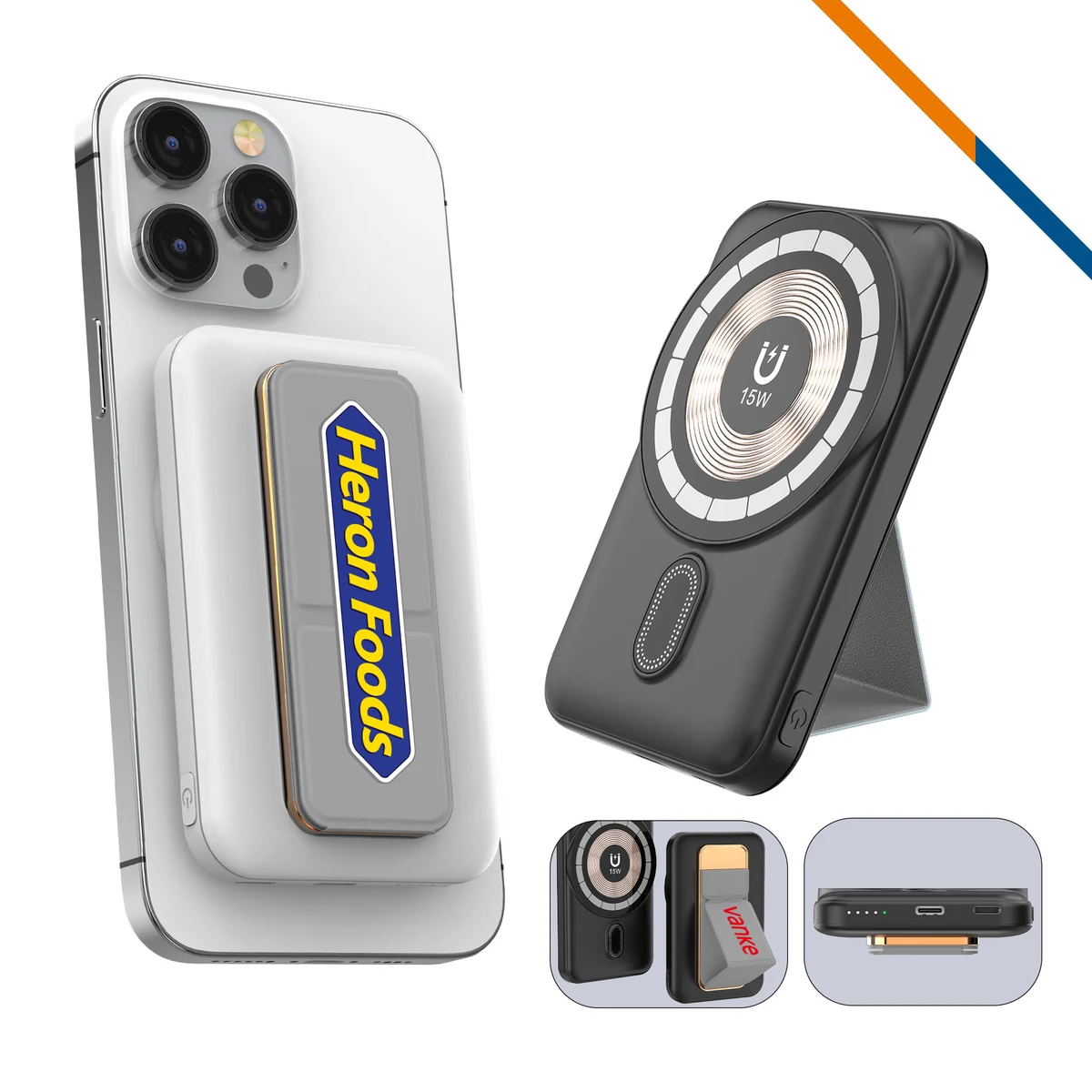 Jorla 2in1 Wireless Power Bank - 5000mAh 1
