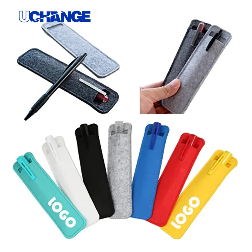 Felt Pen Pouch Soft Storage for Stationery 1