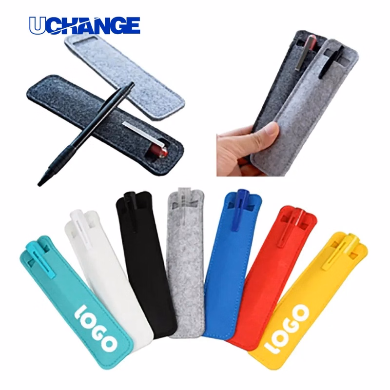 Felt Pen Pouch Soft Storage for Stationery