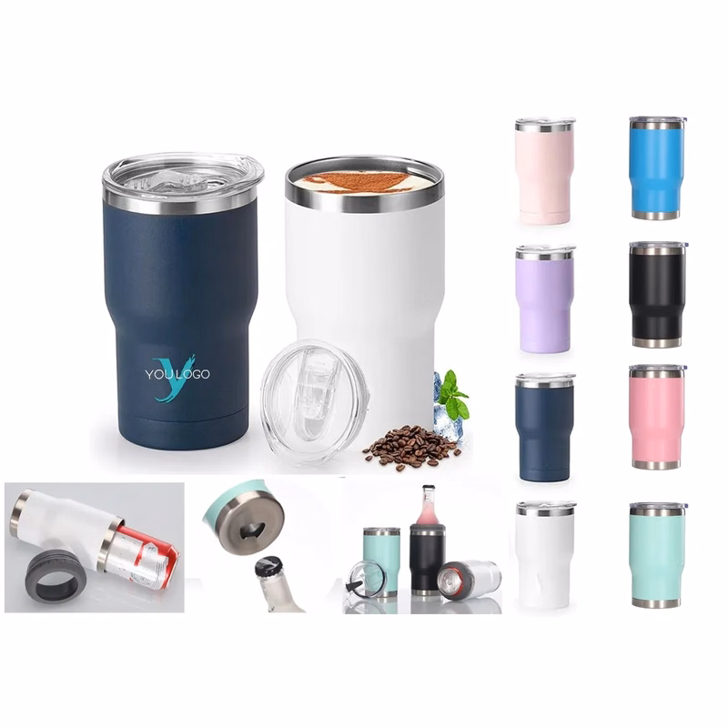 3 In 1 12 Oz Multi Purpose Cooler Coffee Mug