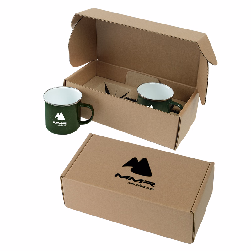 16 Oz. Speckle-It Camping Mugs Gift Box Set