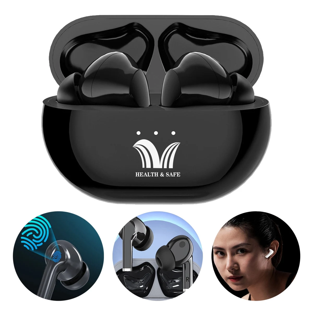 Wireless Noise Cancelling Bluetooth Headset 1