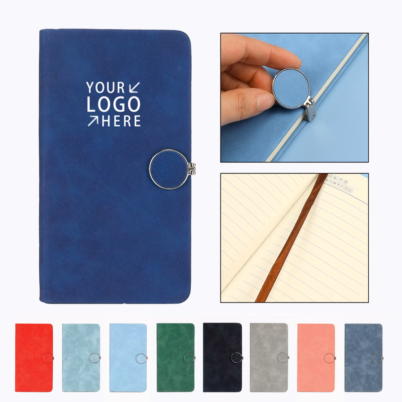 Round Magnetic Closure Notebook