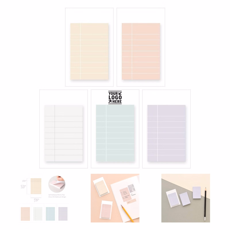 50 Sheets Self Adhesive Memo Pad