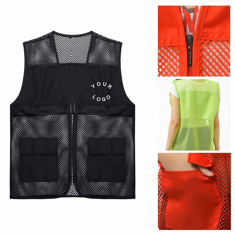 Volunteer Team Vest With Practical Storage Pockets