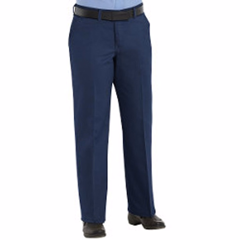 Women's Plain Front Cotton Pants - PC45