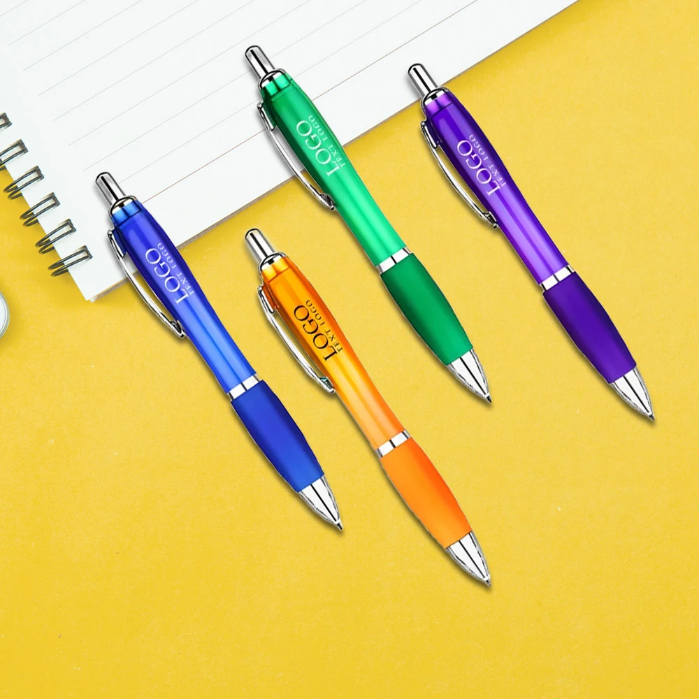 Click Action Plastic Satin Pen 1