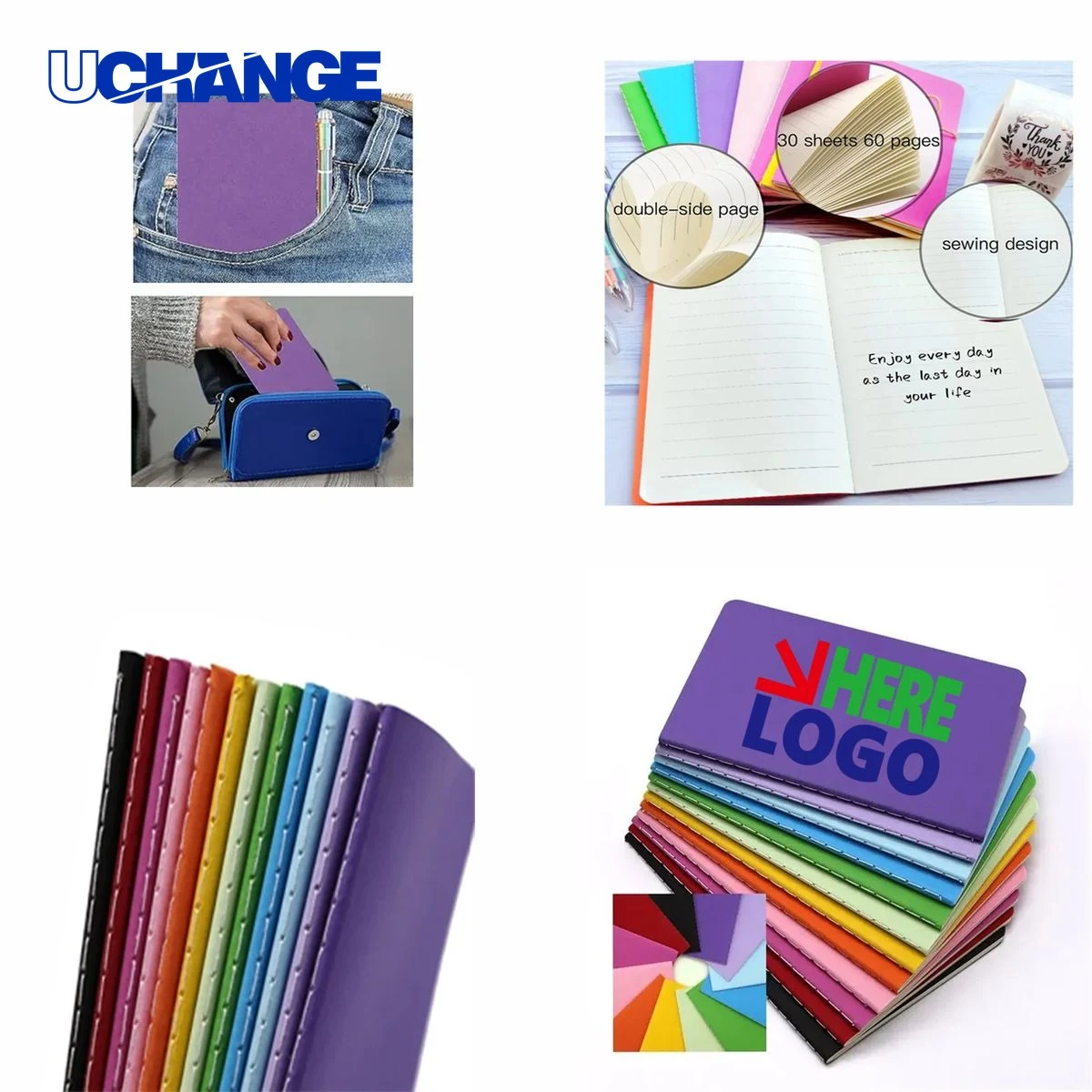 A6 Business Office Portable Notepad Journal 1