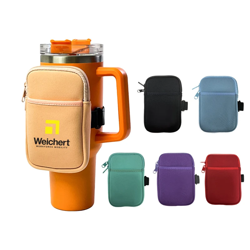 Neoprene Bag Water Bottle Pouch for 20oz/30oz/40oz 1