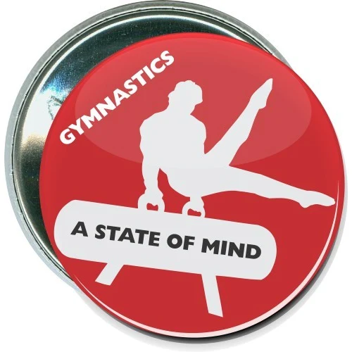 Gymnastics A state of mind, Sports Button 1