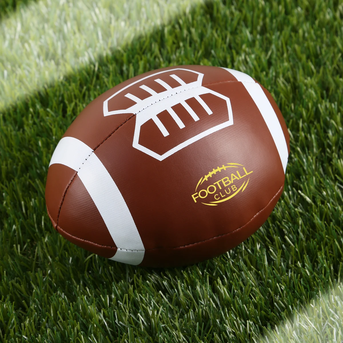 Mini Mayhem Football, custom stress ball with logo imprint 1