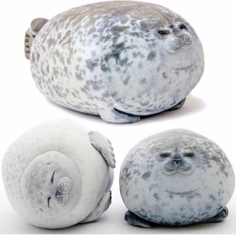 Seal Plush Pillow