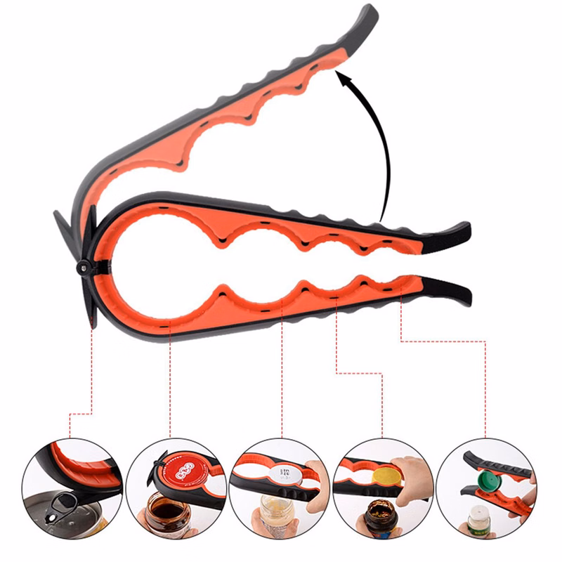 4-In-1 Kitchen Jar Opener Set