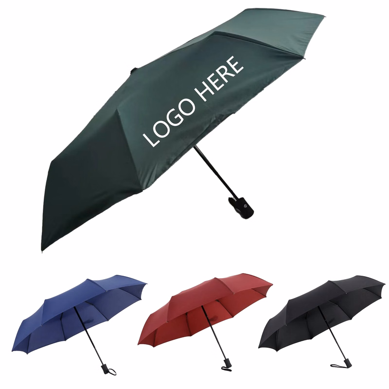 Fully automatic portable foldable umbrella