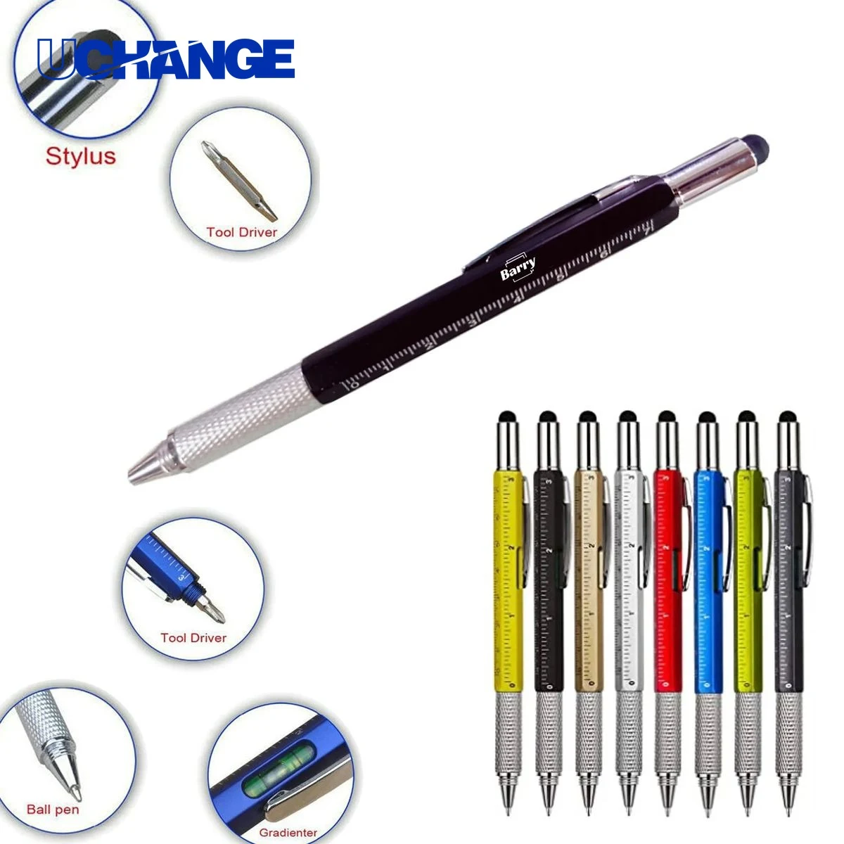 Multifunctional Tool 6 in 1 Ballpen 1