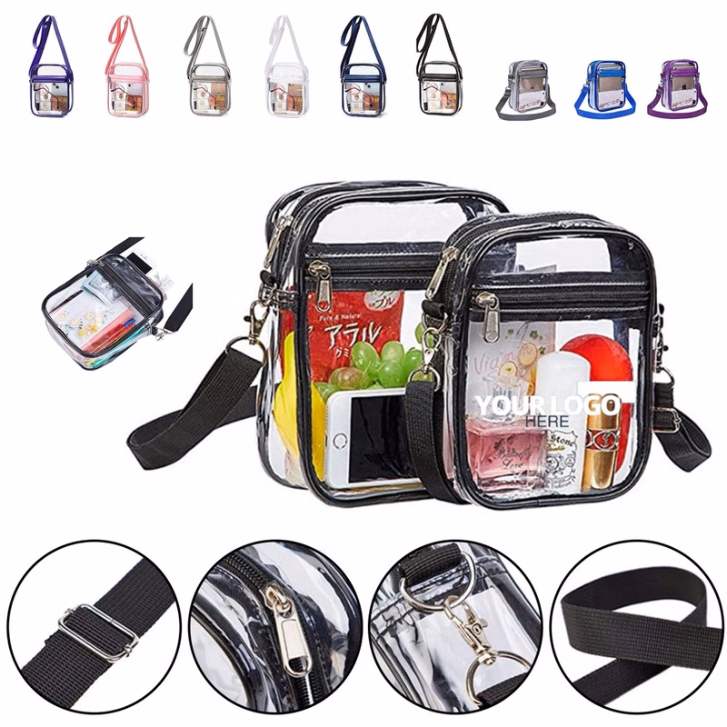Women's PVC Transparent Shoulder Bag 