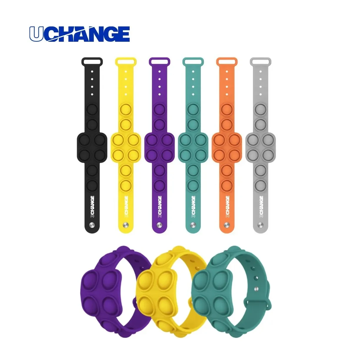Wearable Pop Bubble Fidget Wristband Toy 1