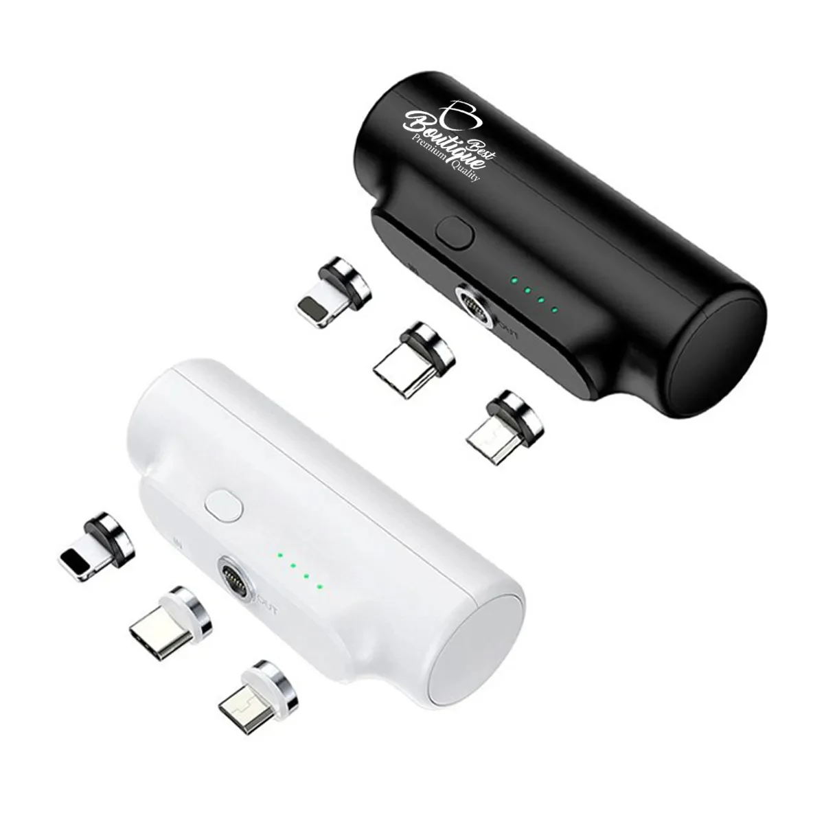 3-In-1 Mini Portable Magnetic Plug Power Bank Station 1