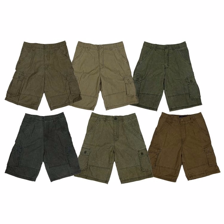 Men's Neutral Cargo Shorts - Assorted 30-40