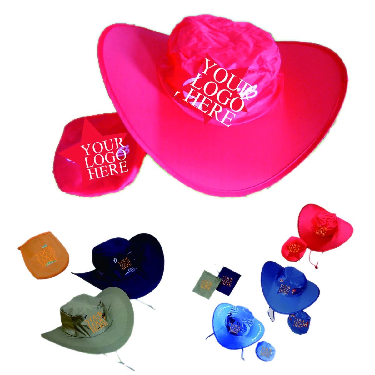 Polyester Foldable Cowboy Hat 1