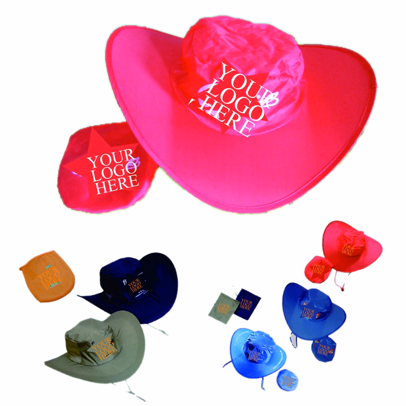 Polyester Foldable Cowboy Hat