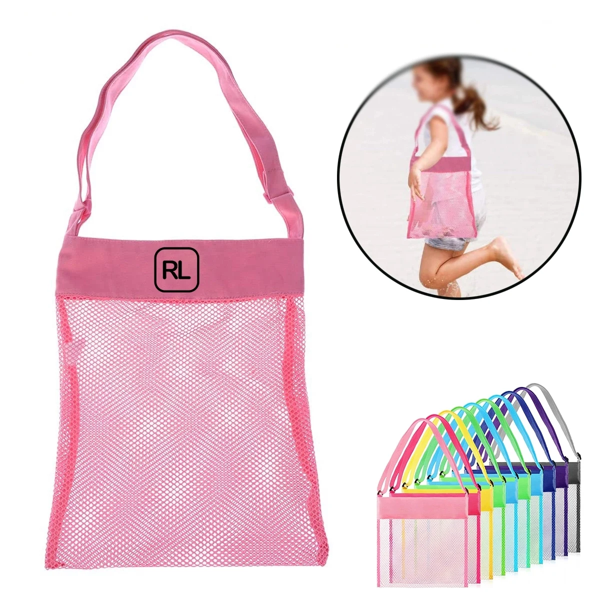 Mesh Beach Bag For Children 1