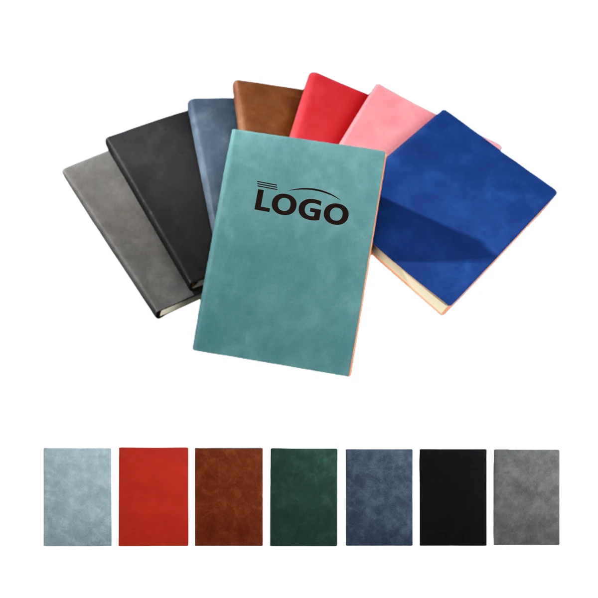 A5 Soft Leather Journal Notebook MOQ100 1