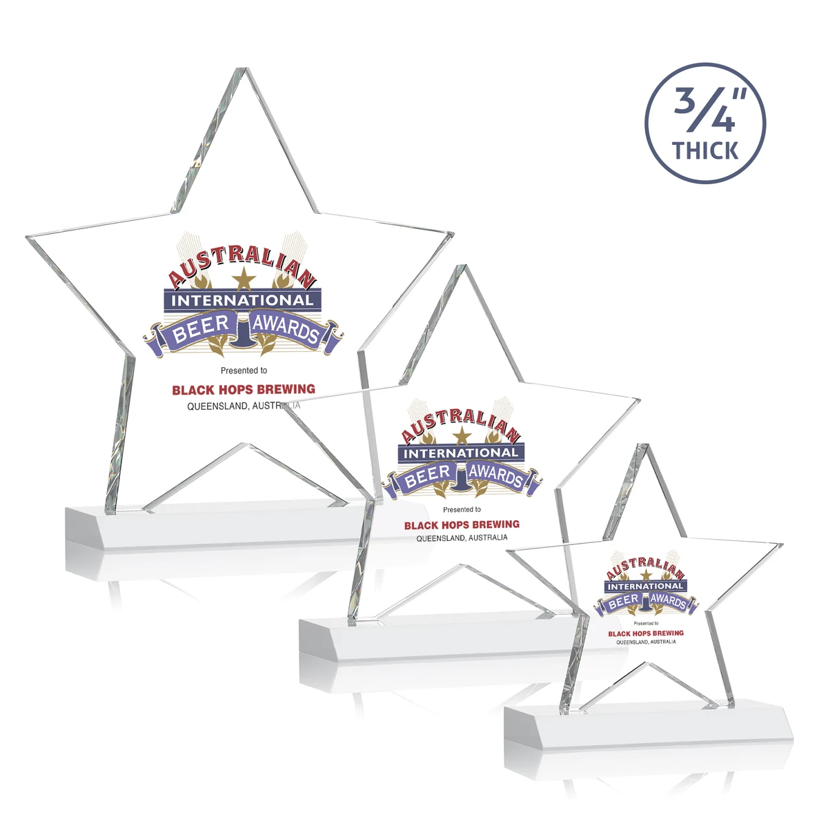 Chippendale VividPrint™ Award - White 1