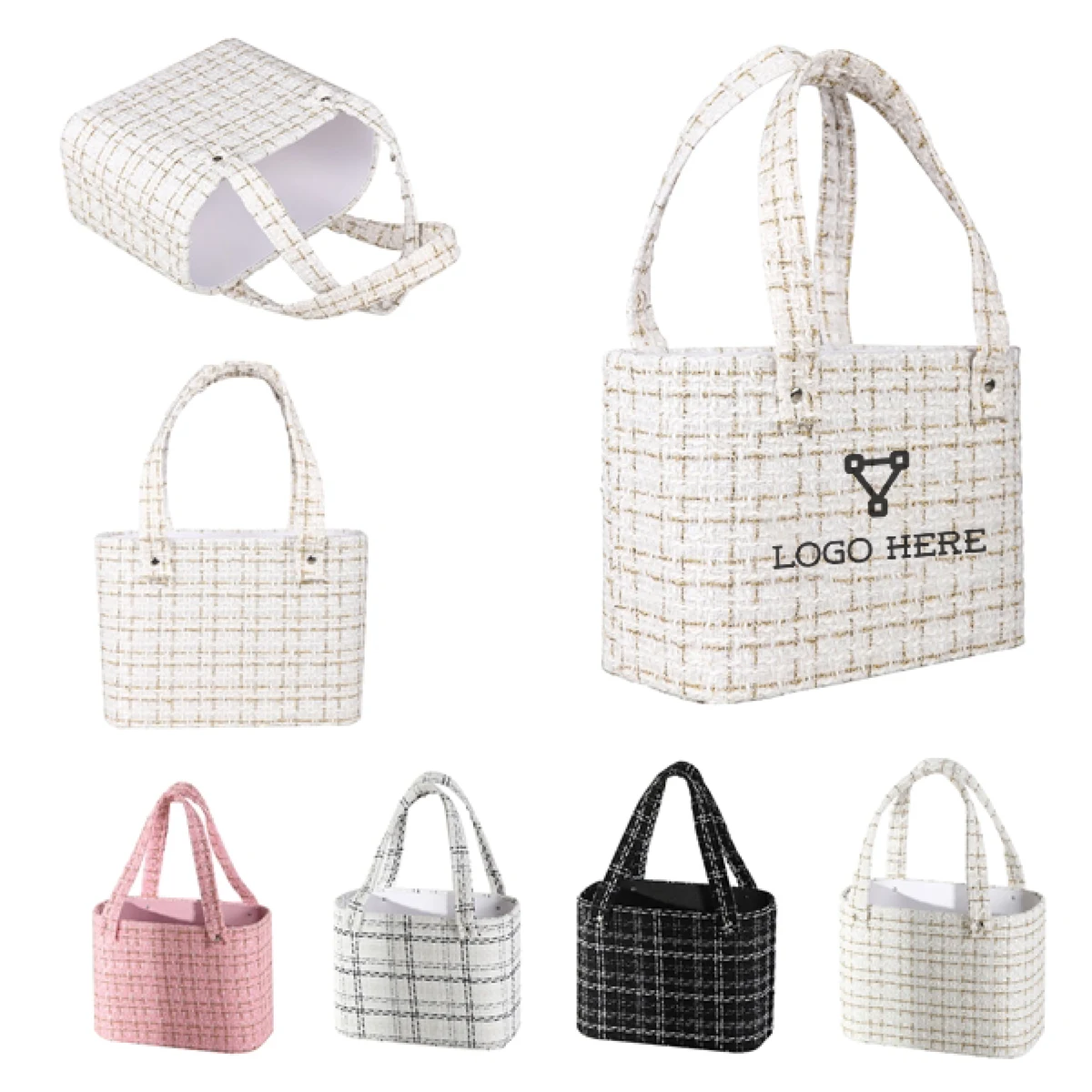 MOQ 50 Premium Wedding Favor Box With Carry Handle 1