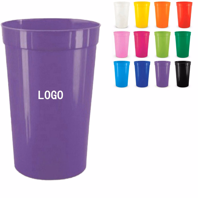 Custom 16Oz Reusable Polypropylene Stadium Cup