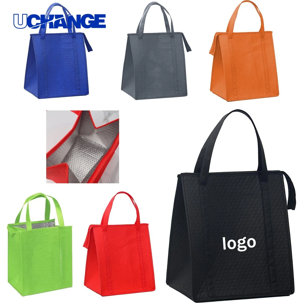 Aluminum Foil Insulated Ice Pack Bag Organizer 1