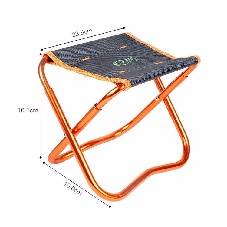 Good quality aluminum fishing chair camping chairs 9 2/5"*7 3/5"*6 1/2"