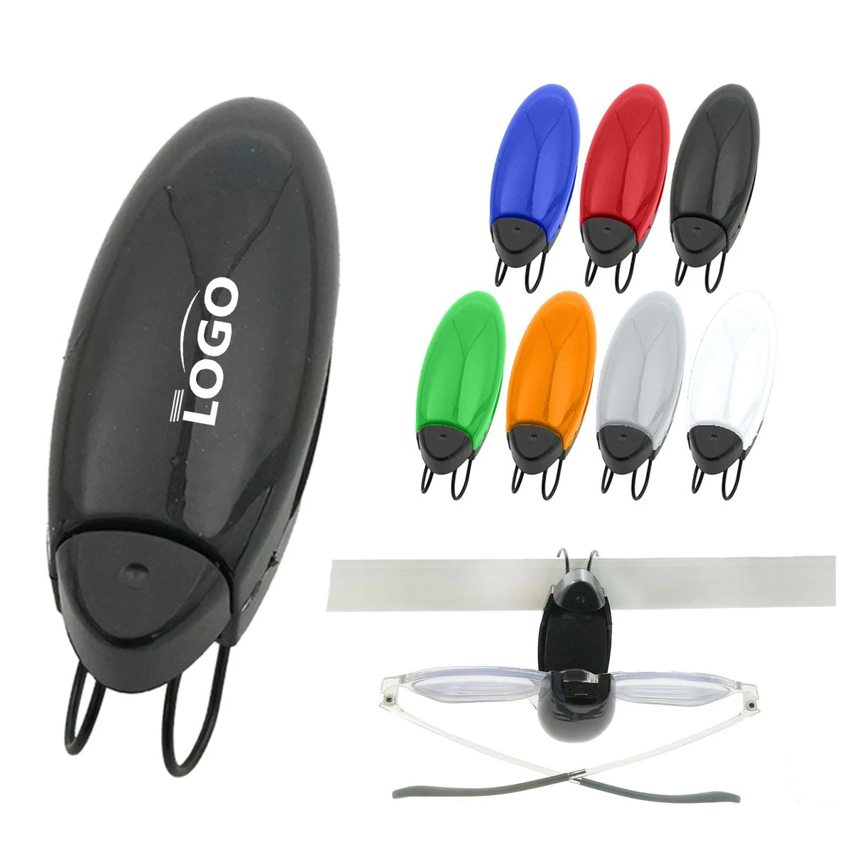 Ticket Card Clip Sunglasses Holders for Car Sun Visor 1