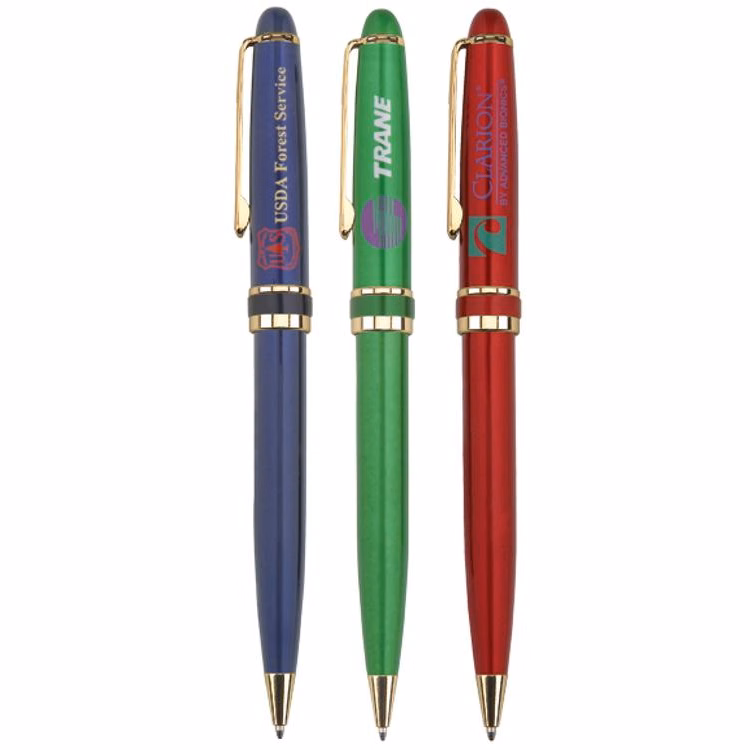 Mike Twist Brass Ballpoint Pen