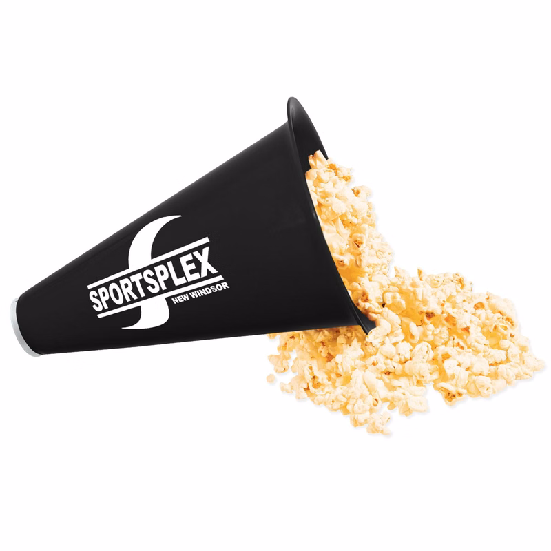 Megaphone and Popcorn Holder, 24oz.