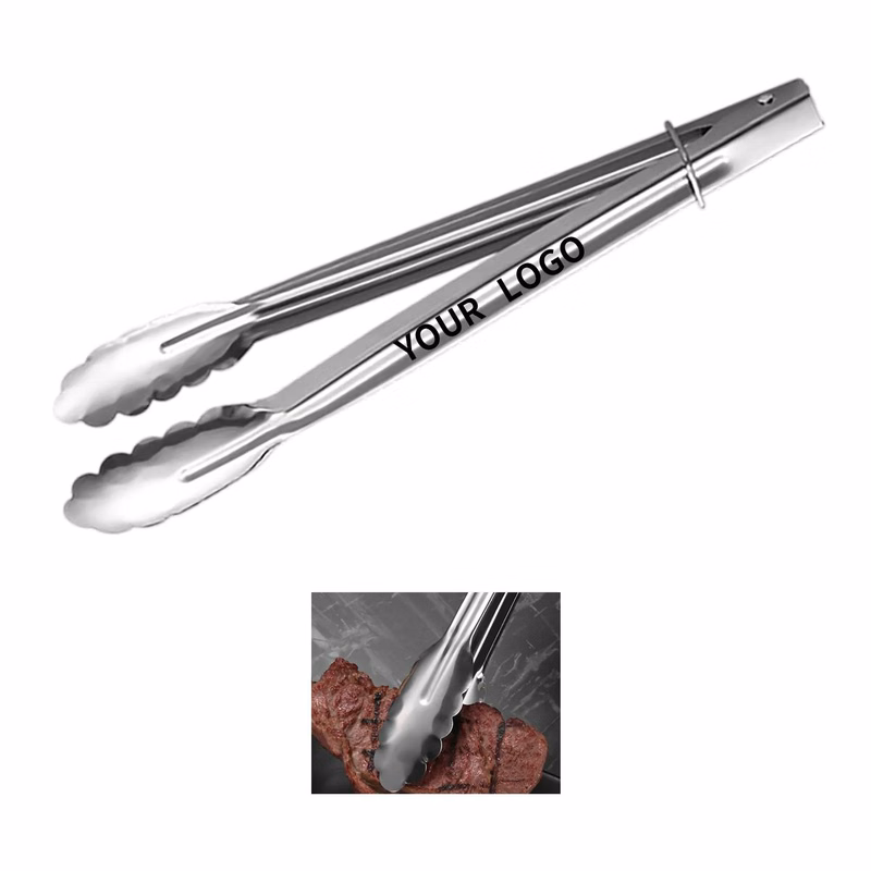 Long-Handled BBQ Tongs for Safe Grilling